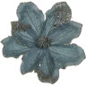 Магнолия на клипсе HOUSE OF SEASONS, Ø 20 см, голубая 83440