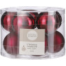 Набор шаров HOUSE OF SEASONS, ø 6 см, 10 шт, бордовый 85355