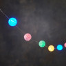 Новогодняя светодиодная гирлянда LUCA LIGHTING, с шариками, мультиколор, 30 ламп, 290 см 84900
